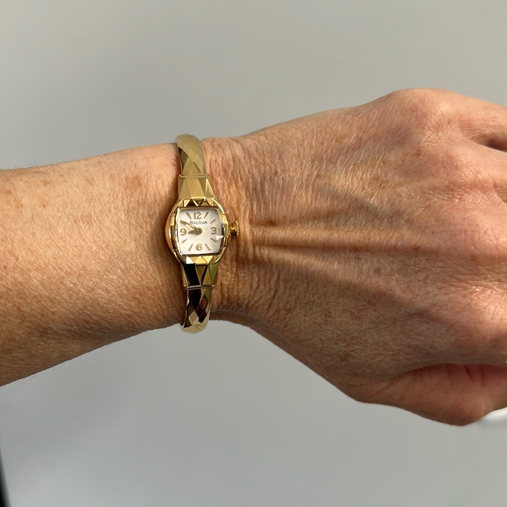 1960's new version of the Bulova American Girl K watch from The Queens Gambit